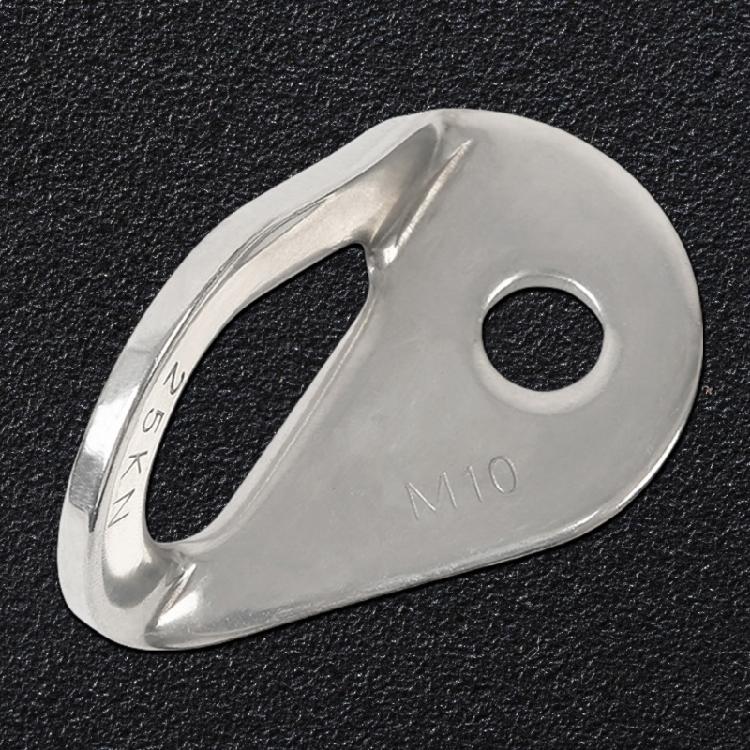 10Pcs Stainless Steels Climbing Anchors Point Bolts Hanger Climbing Anchors Bolts Hammock Bolts Hanger Plate Easy to Use