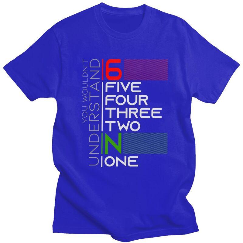 65432N1 Motorcycle Gear T Shirt for Men Pure Cotton Tshirt Casual Tee Short Sleeve Motorbike Motocross Motor Sport Tshirts