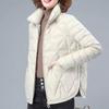 Plus-size Thin Light Down Cotton Jacket Female Short Coat Autumn Winter Women's Loose Cotton Jacket Winter Light Cotton Jacket
