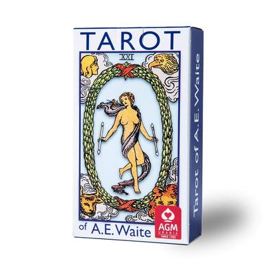 Tarot Cards 78 Pieces Rider Edition Tarot Fortune Telling Standard Arthur Edward Edition Blue Edition Tarot of Japanese Instruction Manual Included