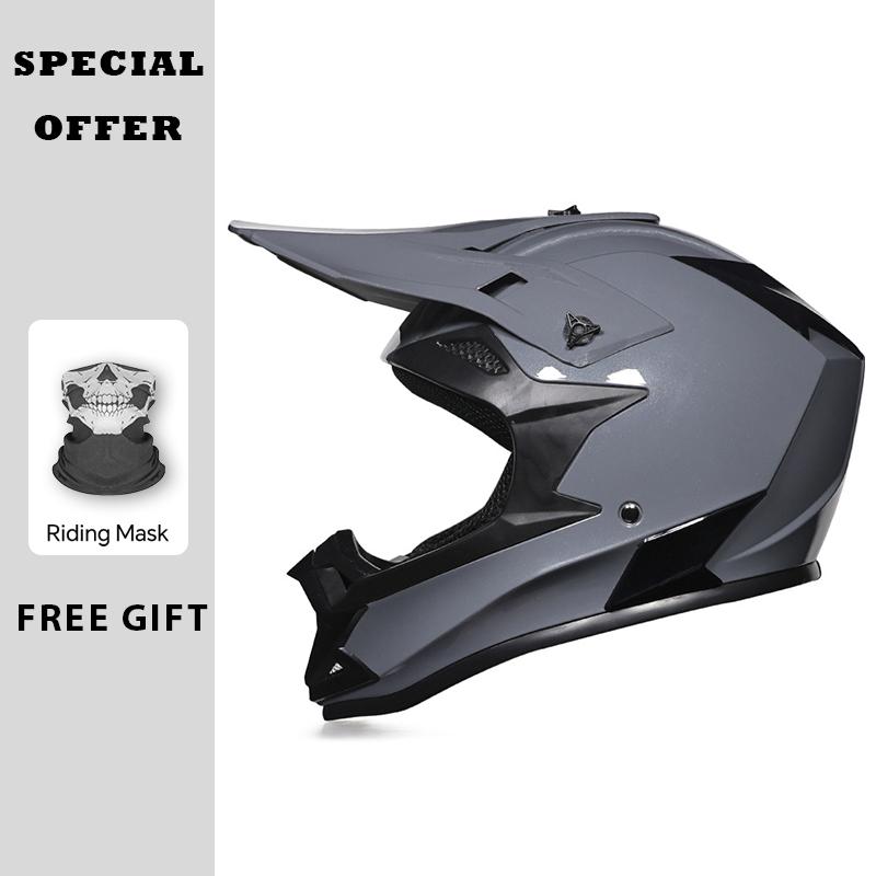 Motorcycle Downhill Helmet Motorbike Classic Bicycle MTB Racing Helmet Motocross Full Face Off-road Mountain Dirt Bike Helmet