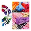 Embroidery Thread, 24 Colors, Cotton, High Mass, Sewing Thread, Embroidery Thread, Embroidery Kit, Colorful, Multicolored, Vibrant Sewing Thread,