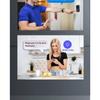 Outdoor home wifi wireless video doorbell with wifi camera uk waterproof and monitor