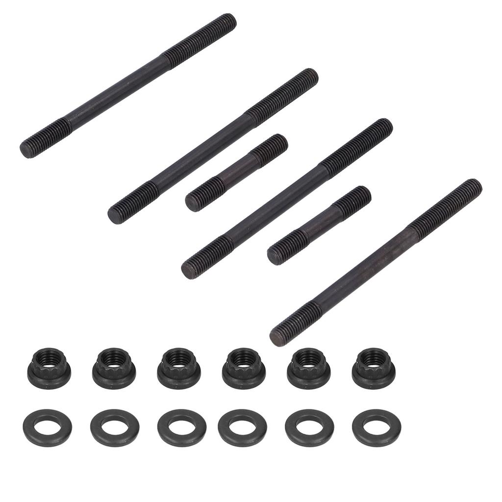 Hochleistungs-Zylinderkopfbolzen Muttern Kit Stahl Passend für Yamaha Rhino 660Raptor 660