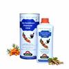 Biosash Jus Revigorante de Espinheiro Marítimo do Himalaia 250ml | Orgânico Certificado, Prensado a Frio | Ômega 3 6 7 9, Vitaminas e Antioxidantes | Com Ashwagandha