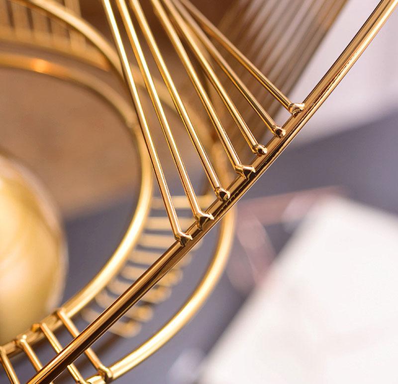 Marble Base Metal Globe Ornaments Crafts Home Livingroom Table Furnishing Decoration Store Office Study Desk Accessories Items