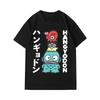 Hangyodon Japanese for Men Women T Shirt Vintage Tops Shirt Women's Short -Sleeved Summer Ladies Clothes Y2k Top Female Clothing