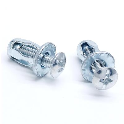 50 PCS M4 M5 M6 Jack Nut Screws Car Metal Screws Petal Rivets Suitable for Petal Nut Expansion Plug Fixtures