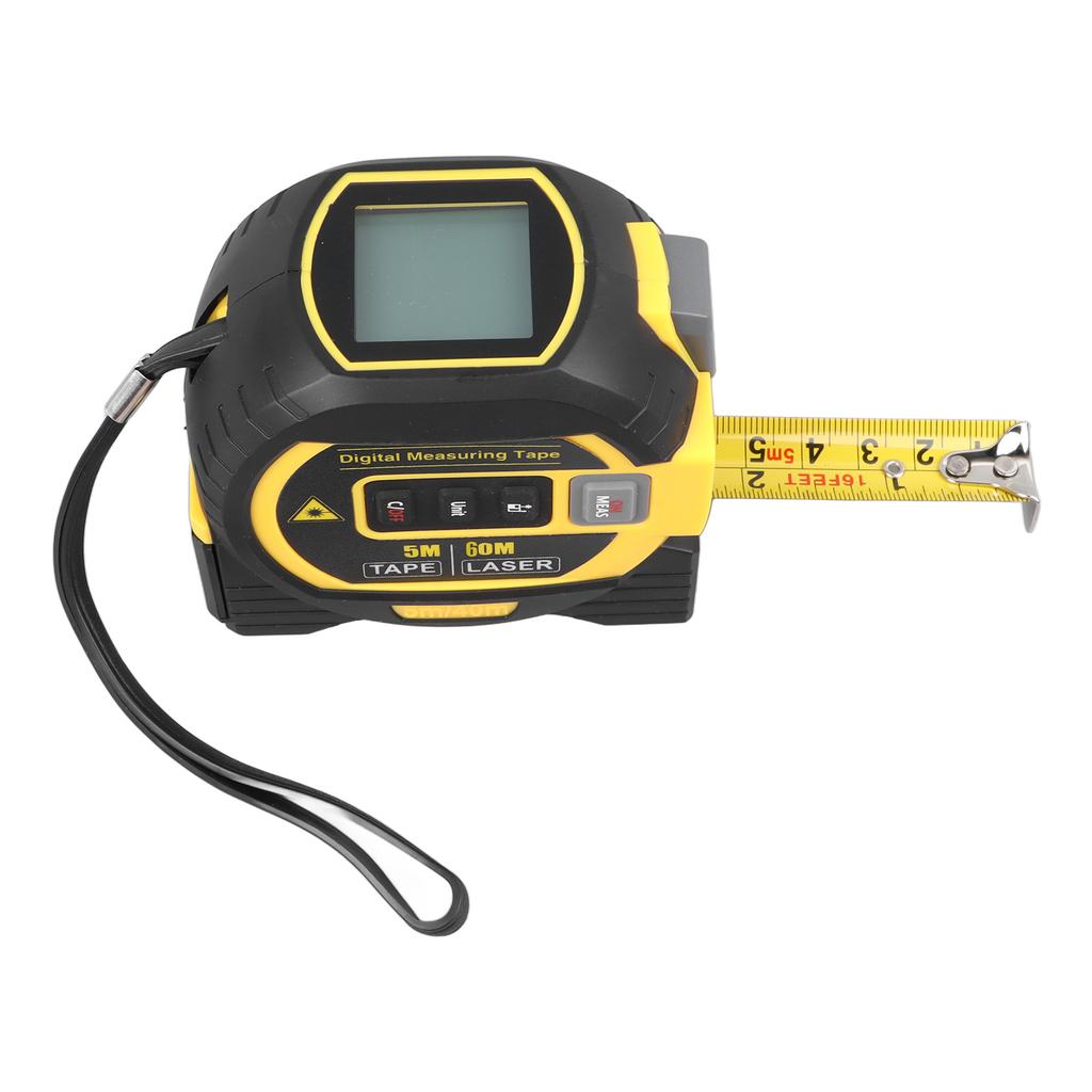 Measuring Sight 3 In 1 Infrared 60m Laser Ranging 5m Tape Measure Vertical Cross Line Laser