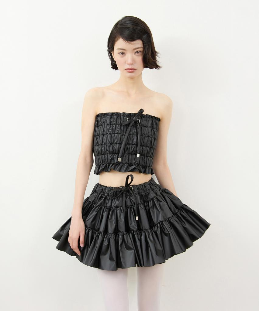 Leobyui Accordion Top Black