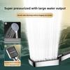 Silver Shower Head Set 3 Mode with 1.5m Leak- Proof Stainless Hose and Bracket High Pressure Handheld Shower Head for Bathroom