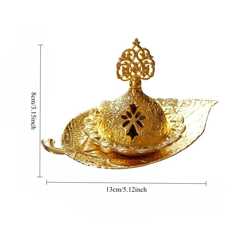 1pc Metal Incense Stove Mini Small Handheld Incense Stove Middle Eastern Arab Zen Home Decoration Tea Ceremony Decoration