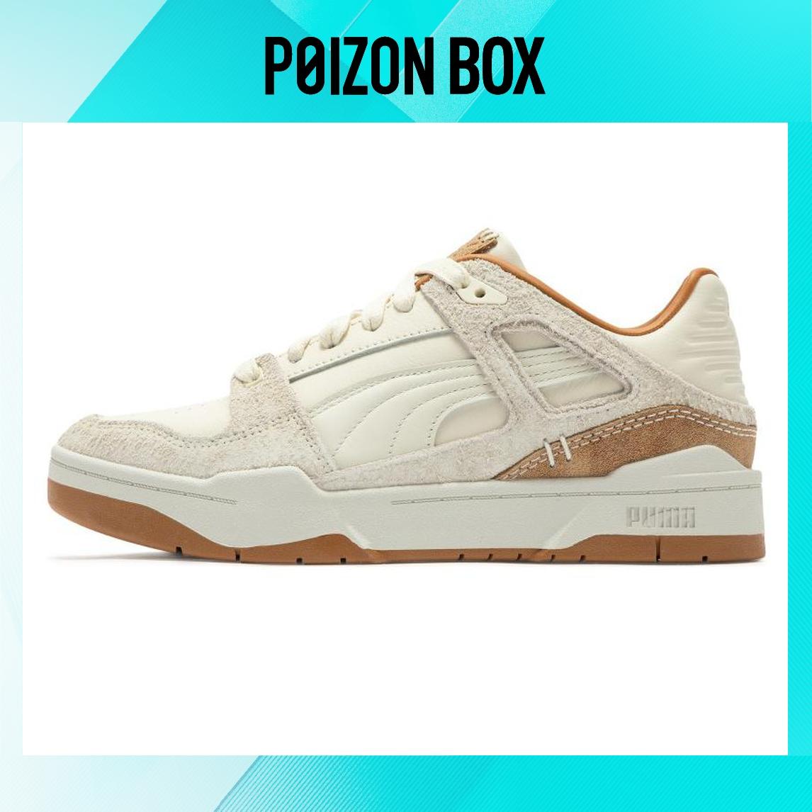 

PUMA Unisex Puma Slipstream Skate shoesWhite/Brown