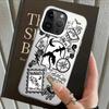 Back Phone Cover Case for iPhone 17 Pro Max 15 Plus XS 12 Air 14 13 Pro 16 11 XR Leopard Print Logo