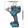 Max 2000N.m Torque Brushless Electric Impact Wrench Rechargable 1/2 Inch Cordless Wrench Power Tools For Makita 18v Battery