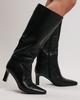 Heeled Boots Berkonty 32380100 37 Black Leather