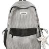 Schoolbag powder condensation warm bubble wrinkle spinning schoolbag Japanese girl milk pastoral layered storage outing shopping backpack