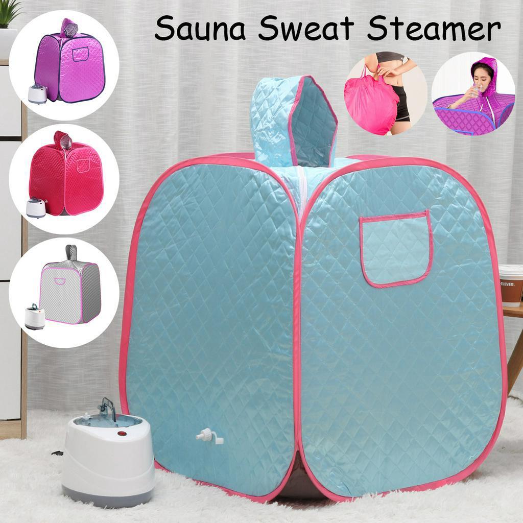 1,5L Tragbare Sauna-Tasche Dampfduschen-Generator Infrarot-SPA Gewichtsverlust Kalorienverbrauch Sauna-Zeltraum Duschkabine Badehaus 1000W