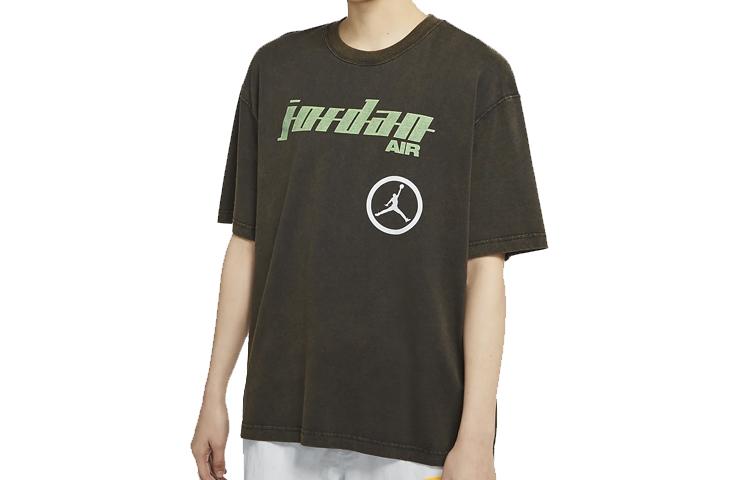 Женская черная футболка Jordan с опущенными плечами CW2205-010 XL