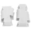 1 Pair Drone Propeller Arm Shock Absorption Fixed Clamp Replacement for Flip Plastic Anti Shake Quick Release Fixing Buckle