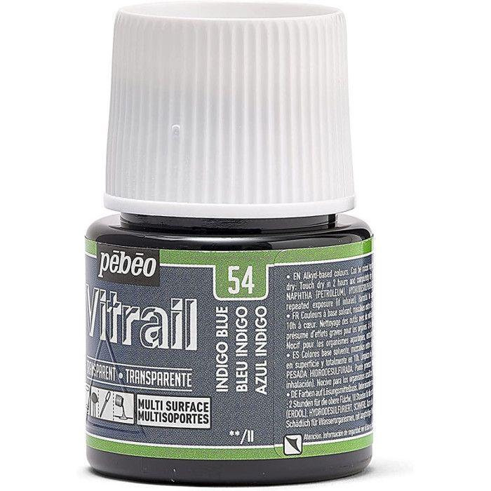 Vitrail Paint - Indigo Blue - 45ml - Glossy - Interior - Universal