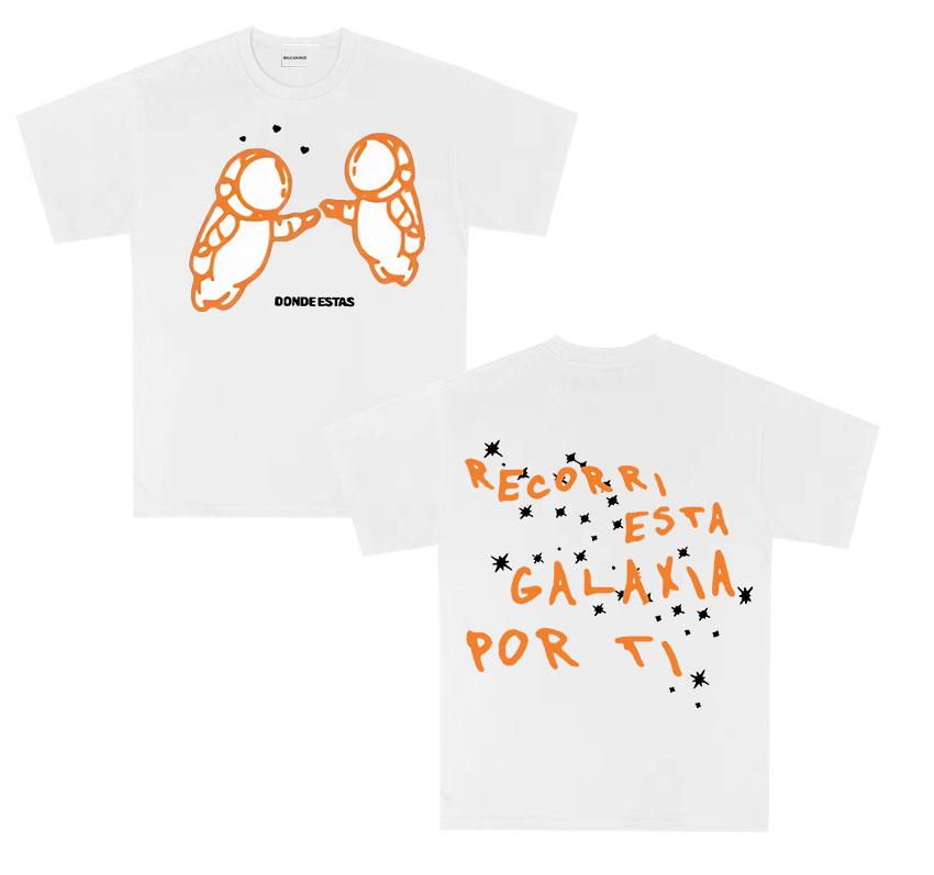 Singer Ivan Cornejo Mirada 2025 New Album Print T Shirts Men Women Harajuku Retro Tshirt Summer ONeck Cotton Clothing Tshirts