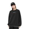 Li Ning Training Series Rhinestone Logo Loose Fleece Warm Sports Hoodie Women hoodies Black AWDRD44-2
