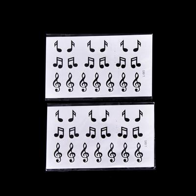 Gefälschte temporäre Tattoo Aufkleber Musik Note Arm Körper wasserdicht Frauen Kunst