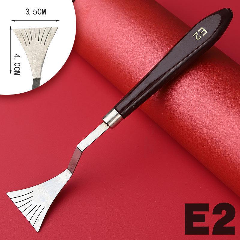 Art Spatula Set: Stainless Steel Palette Knife for Oil, Gouache, and Pastels