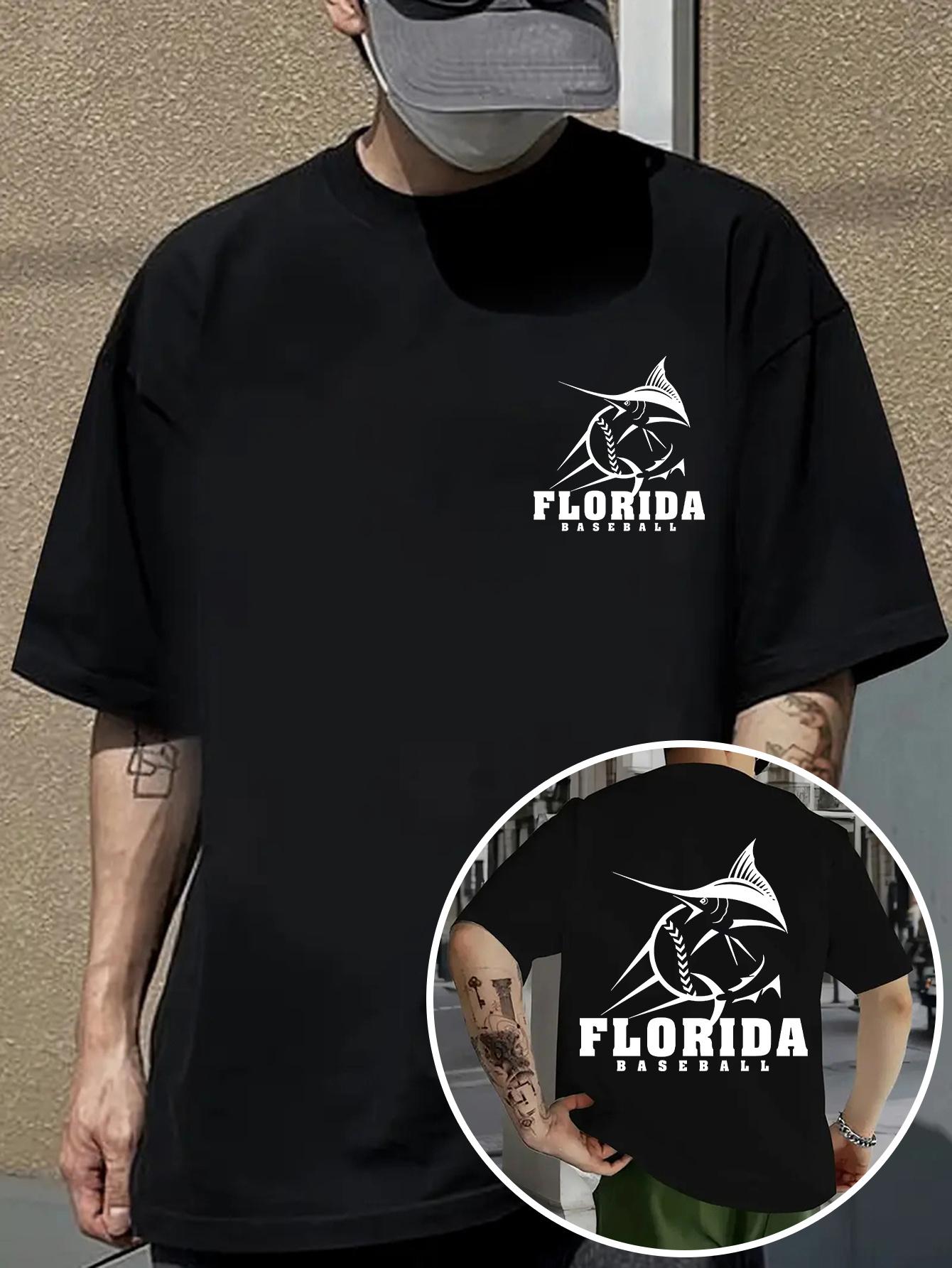 

Florida Graphic T-shirt - Casual Crew Neck XXXL