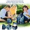 Casual Printed Backpack Large Capacity School Bag Pencil Case Lunch Bag Three Piece Set Suitable for Daily Use Travel and Outdoor Activities
