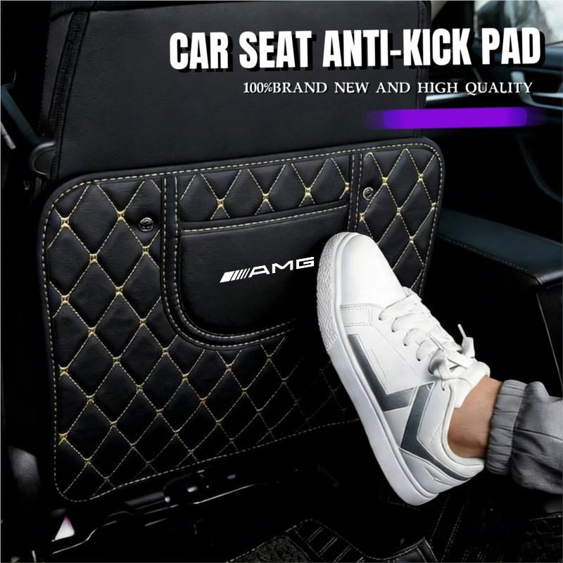 1Pcs Car Seat Backrest Anti Kick Protector Cover Pad Anti Dirt Mat Storage Bag For Mercedes Benz AMG W203 W204 W205 W209 W210 W2