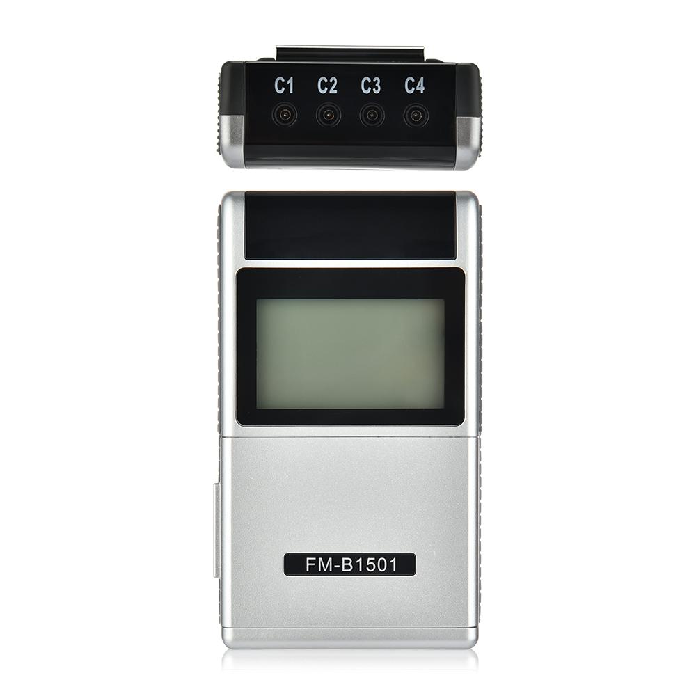 Electric TENS EMS Nerve Muscle Stimulator Physiotherapy Massager,15 Modes 4 Output Pulse Low Frequency Body Massage Device