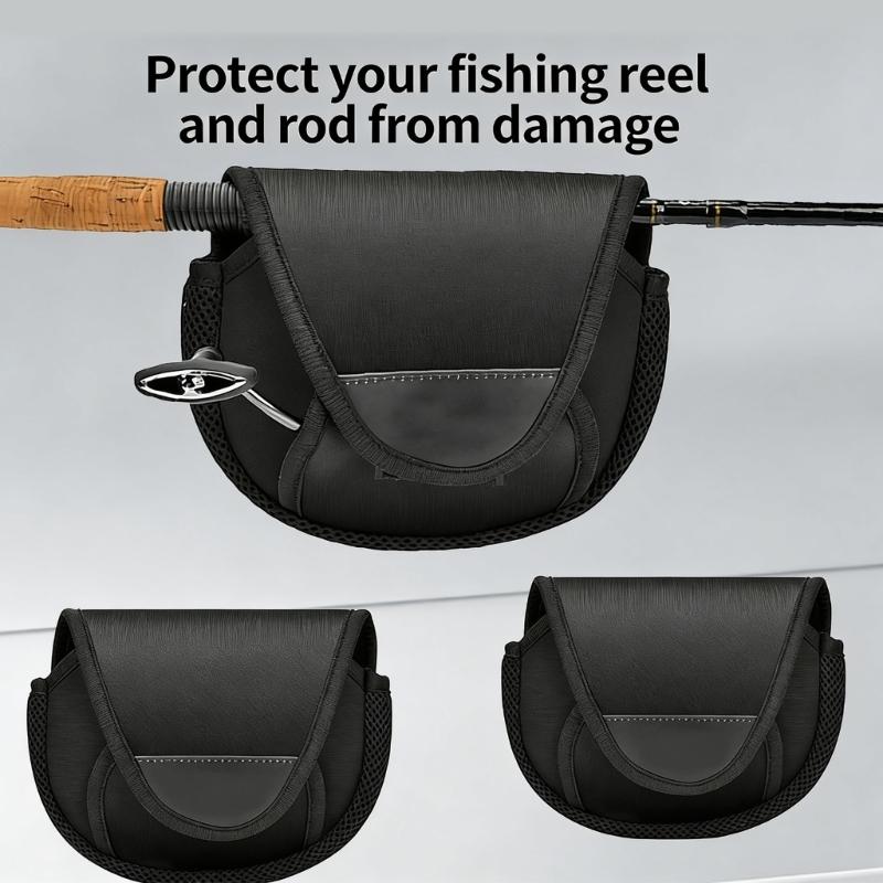Fishing Rotating Reel Protective Bag Portable Fishing Reel Bag Baitcasting Fishing Reel Protective Case Bag Protector