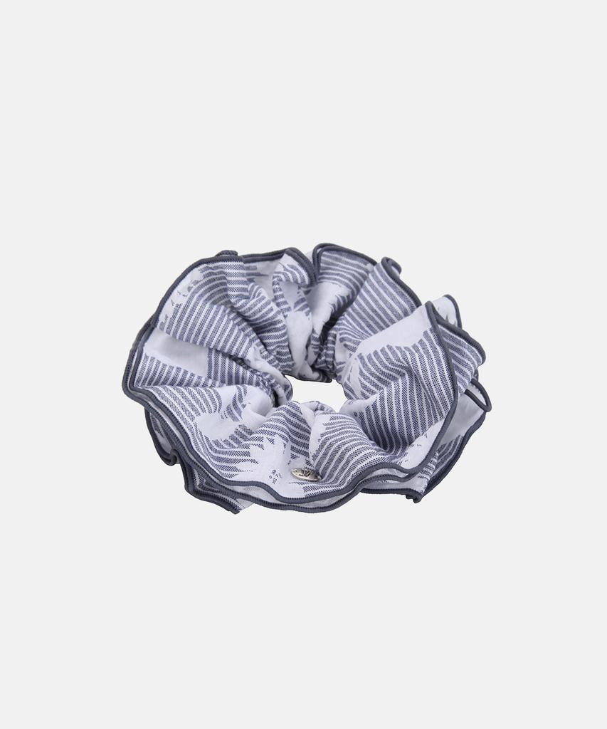 White Sands Floral Stripe Stopper Up Scrunchie Elio (3 Colors)