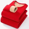 Thick Fleece Lined Thermal Underwear Set Men Women Winter Warm Long Sleeve Top Pants