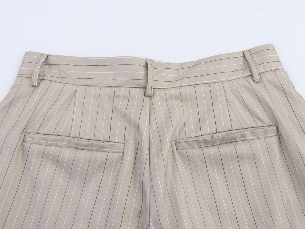 European and American French women's clothing fashion versatile design thin belt suit suit 2010821