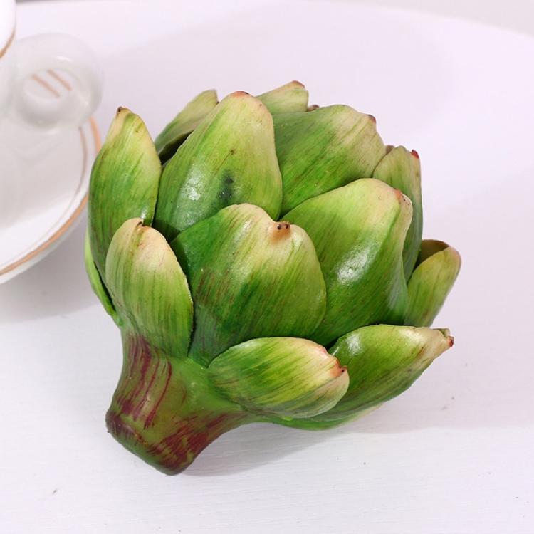 Artificial Vegetable Artichoke Ornament Realistic Party Home Kitchen Table