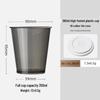 Disposable PP High-Foot Coffee & Milk Tea Cups
