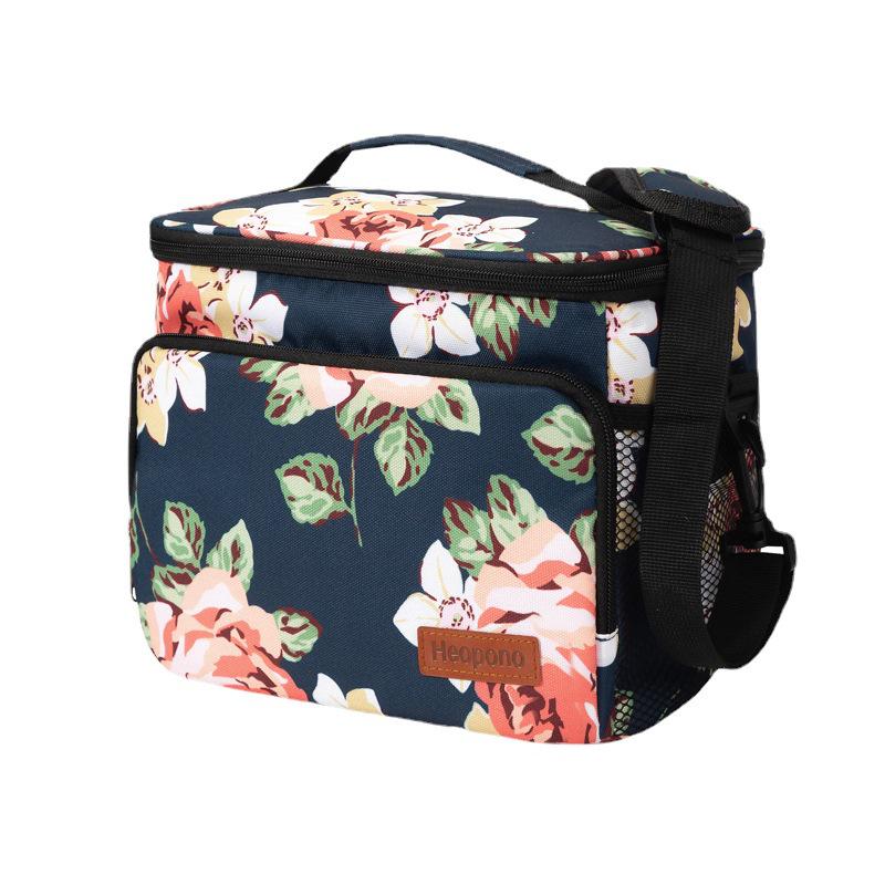 Waterproof Women's Large Oxford Insulated Lunch Handbag