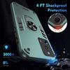 Shockproof Armor Metal Ring Cover For Xiaomi 11 Lite 11T 12 12X 12T MI 13 Lite 13T 14 Pro Magnetic Car Holder Phone Case Funda