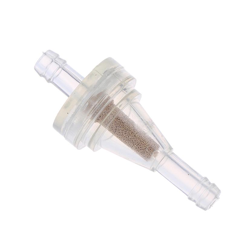 1/4 "Inline Klar Gas Filte 6Mm Universal Motorrad Gas Benzin Heizöl Filter