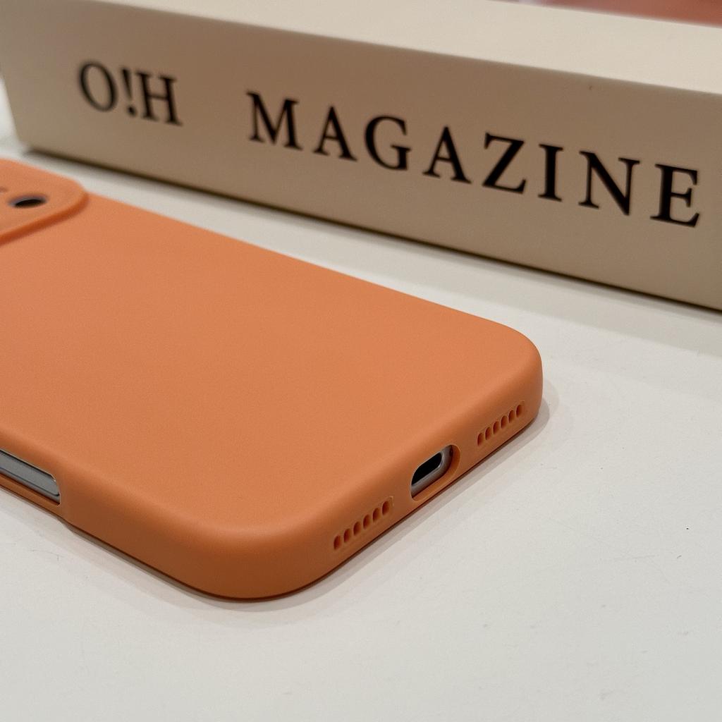 Silicone Shockproof Phone Case for Iphone 17 Air 16 Pro Max 15 Plus 14 Pro 13 12 11 Camera Lens Protective Minimalist Fully-Covered Frosted Cover