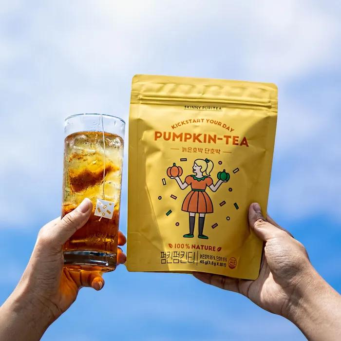 Pumpkin Pumpkin Tea 2 pieces