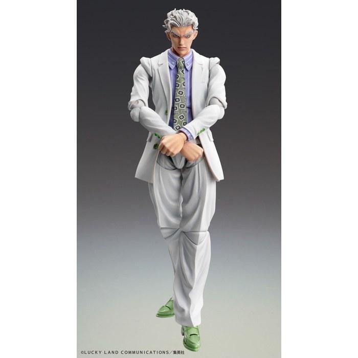 Medicos Entertainment Super Action Statue JoJo's Bizarre Adventure Part 4 Yoshikage Kira, Approx. 145mm PVC/ABS/Nylon Painted Action