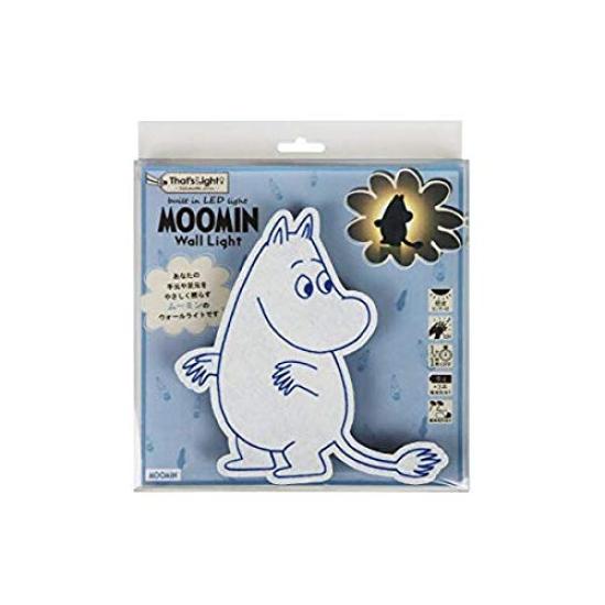 Toyo Case Série Moomin Nástěnný W17 V19 Světlo, Moomin, Velikost Cca. D2.3 TL-MMN-01