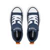 Converse All Star 1V Comfortable Versatile Durable Breathable Low Top Canvas Shoes Kids Sneakers Deep-Blue A07384C