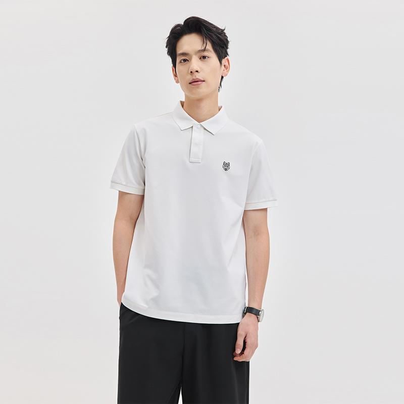 Moisture Absorbing and Quick Drying Short-Sleeved Polo Shirt