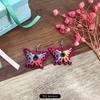 Natural handmade coconut shell earrings Bohemian women's retro cute versatile earrings temperament earrings