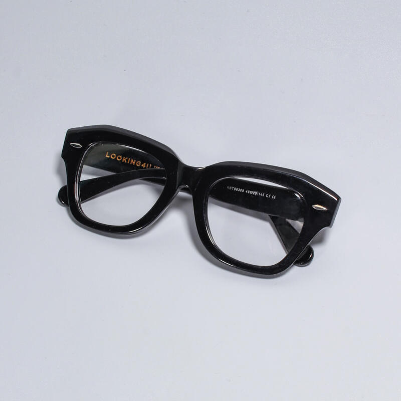 Low Classic 98309 Acetate Glasses Frame C1 Black